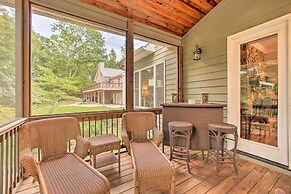 Townville Lakefront Cottage w/ Private Dock!