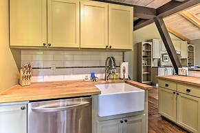 Inviting A-frame Cabin w/ Saltwater Hot Tub!