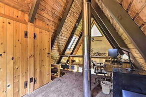 Inviting A-frame Cabin w/ Saltwater Hot Tub!