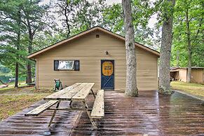 Baldwin Vacation Rental Cabin on Little Lake!