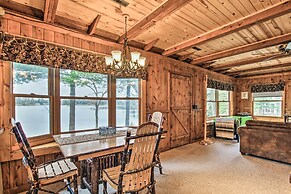 Baldwin Vacation Rental Cabin on Little Lake!