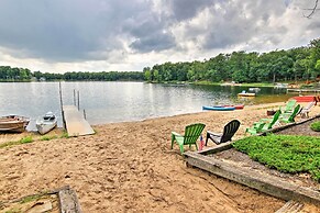 Baldwin Vacation Rental Cabin on Little Lake!