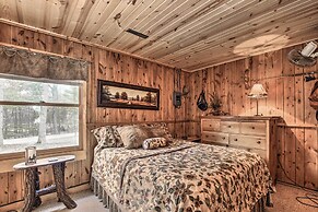 Baldwin Vacation Rental Cabin on Little Lake!