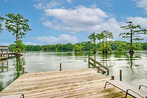 Ferriday Lakehouse w/ Private Dock, Deck, & Yard!