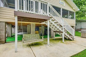 Ferriday Lakehouse w/ Private Dock, Deck, & Yard!