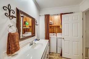 Ferriday Lakehouse w/ Private Dock, Deck, & Yard!