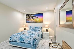 1 Block to Deerfield Beach: Studio w/ Fire Pit!