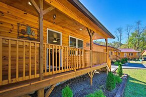 5 Mi to Dtwn: Bryson City Cabin w/ Resort Perks!