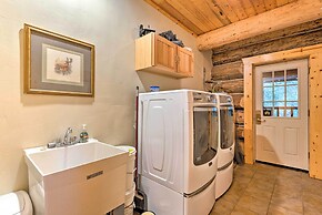 Riverfront Gold Bar Log Cabin Near Stevens Pass!