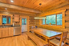 Riverfront Gold Bar Log Cabin Near Stevens Pass!