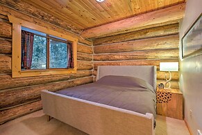 Riverfront Gold Bar Log Cabin Near Stevens Pass!