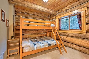 Riverfront Gold Bar Log Cabin Near Stevens Pass!