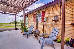 Classy San Benito Vacation Rental With Chiminea!