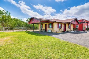 Classy San Benito Vacation Rental With Chiminea!