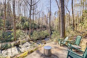 Lake Access + On-site Creek: Lake Toxaway Home!