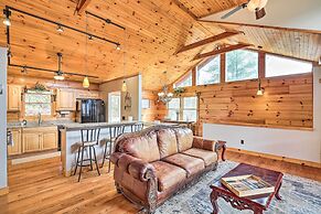Rustic Cabin w/ Mountain Views & Private Deck!