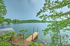 Quiet Cabin on Glen Lake w/ Boat Dock & Deck!