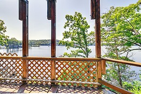 Quiet Cabin on Glen Lake w/ Boat Dock & Deck!