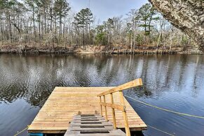 Burgaw Getaway w/ On-site River Access!