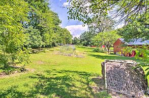 Charming Farm Cottage w/ Fire Pit + Grill!