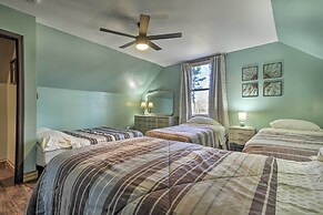 Stylish Creekside Cabin w/ Fire Pit Near Wineries