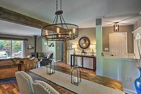 Game Room & Spacious Yard: 10-acre Catskills Home!