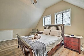 Golf, Ski + Fish: Cabin w/ Deck in Tobyhanna!