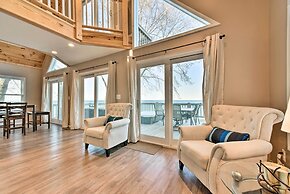 Lakefront Lexington Escape: Steps to Beach!