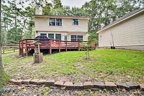 Modern Montgomery Home w/ Backyard, Deck, & Grill