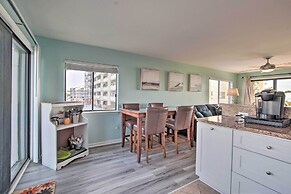 Ocean-view Condo w/ Deck, Steps to Carolina Beach!
