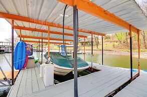 Dock & Furnished Deck: Lakefront Gravois Mills Gem