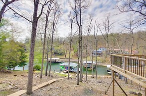 Dock & Furnished Deck: Lakefront Gravois Mills Gem