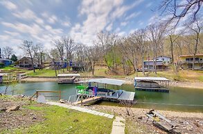 Dock & Furnished Deck: Lakefront Gravois Mills Gem
