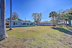Private Dock + Grill: Sunny Lake Weir Retreat!