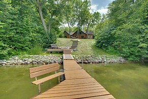 Lakefront Cabin Retreat, 2-acre Lot w/ Deck!