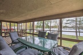 Lakefront New Auburn Apartment w/ Shared Dock