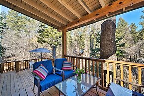 Scenic Riverside Cabin w/ Multi-level Deck & Grill