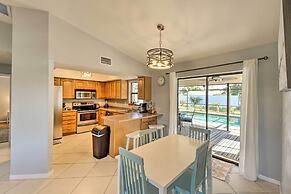 Bright Cape Coral Home: Lanai w/ Heated Pool!