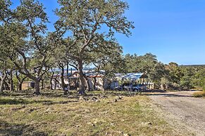 Private Hill Country House w/ Deck on 7 Acres!