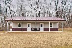 Updated Missouri Cabin Rental on Large Farm