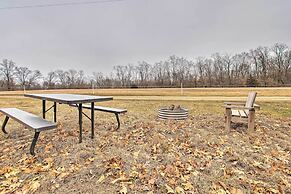 Updated Missouri Cabin Rental on Large Farm