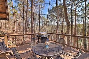 Scenic Greers Ferry Cabin w/ Deck + Fire Pit!