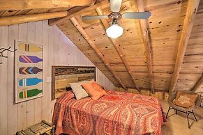 Scenic Greers Ferry Cabin w/ Deck + Fire Pit!