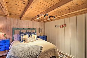 Scenic Greers Ferry Cabin w/ Deck + Fire Pit!