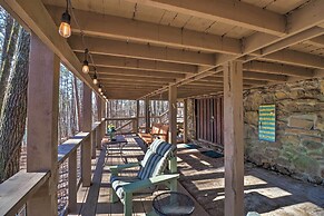 Scenic Greers Ferry Cabin w/ Deck + Fire Pit!