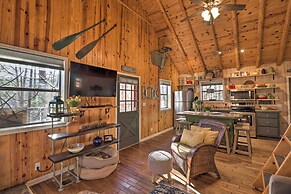 Scenic Greers Ferry Cabin w/ Deck + Fire Pit!