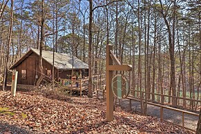 Scenic Greers Ferry Cabin w/ Deck + Fire Pit!