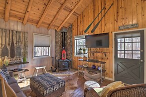 Scenic Greers Ferry Cabin w/ Deck + Fire Pit!