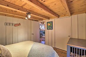 Scenic Greers Ferry Cabin w/ Deck + Fire Pit!