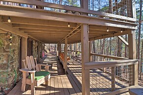 Scenic Greers Ferry Cabin w/ Deck + Fire Pit!